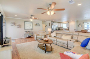 Stilted Galveston Vacation Home with Canal Views!
